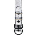 OBROŻA BONDAGE FETISH METALLIC PUP COLLAR WITH LEASH