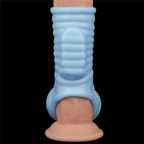 PIERŚCIEŃ VIBRATING WAVE KNIGHTS RING WITH SCROTUM SLEEVE PIERŚCIEŃ VIBRATING WAVE KNIGHTS RING WITH SCROTUM SLEEVE