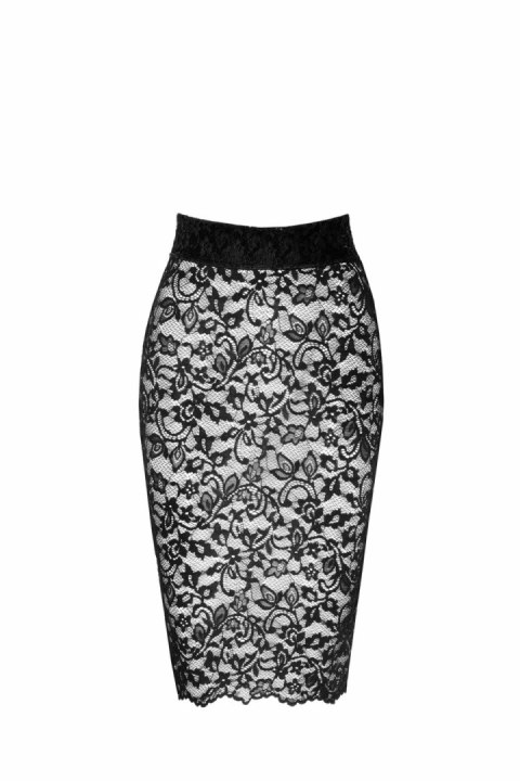 Koronkowa midi spódnica Ambivalence XL Noir Handmade Koronkowa midi spódnica Ambivalence XL Noir Handmade
