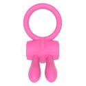 PIERŚCIEŃ POWER CLIT SILICONE COCKRING RÓŻOWY