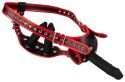 Uprząż Strap-On z 3 dildami L/XL Bad Kitty