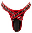 Uprząż Strap-On z 3 dildami S/M Bad Kitty