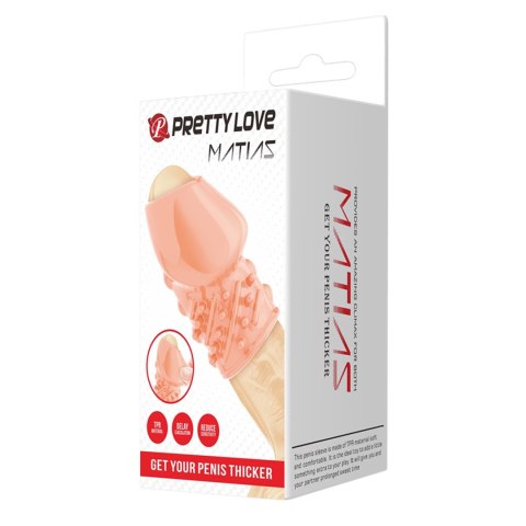 Nakładka na penisa Matias Pretty Love Nakładka na penisa Matias Pretty Love