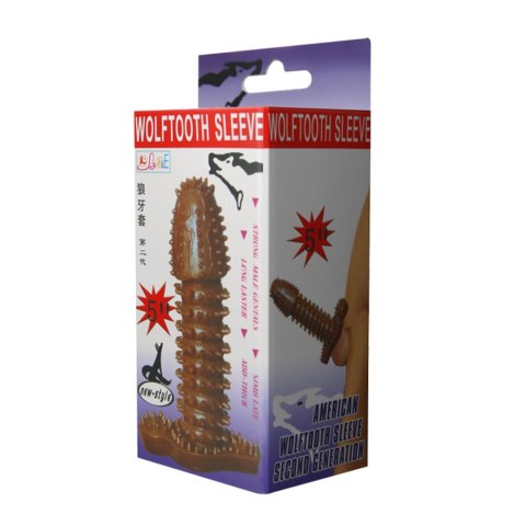 PRZEDŁUŻKA NA PENISA DUŻA GRUBA NAKŁADKA POSZERZA BAILE - Wolftooth Sleeve PRZEDŁUŻKA NA PENISA DUŻA GRUBA NAKŁADKA POSZERZA BAILE - Wolftooth Sleeve