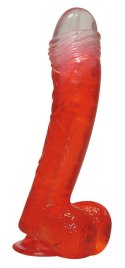 DILDO SZTUCZNY PENIS ŻELOWY REAL CZŁONEK 17 CM