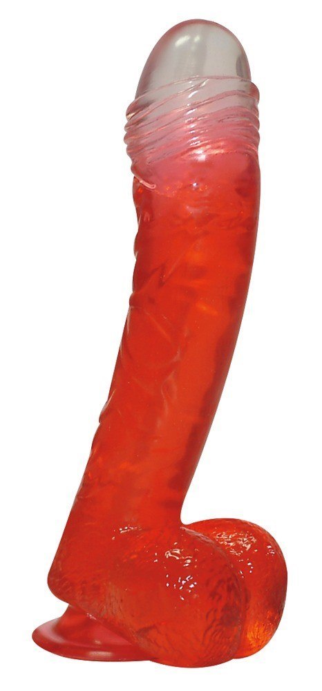 DILDO SZTUCZNY PENIS ŻELOWY REAL CZŁONEK 17 CM DILDO SZTUCZNY PENIS ŻELOWY REAL CZŁONEK 17 CM