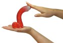 DILDO SZTUCZNY PENIS ŻELOWY REAL CZŁONEK 17 CM