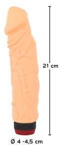 WIBRATOR PENIS DILDO MOCNY NATURALNY DUŻY 21CM