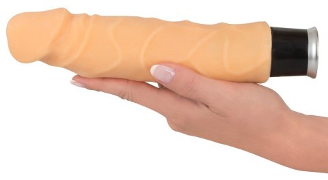 WIBRATOR GRUBY MOCNY CICHY NATURALNY PENIS 22 CM