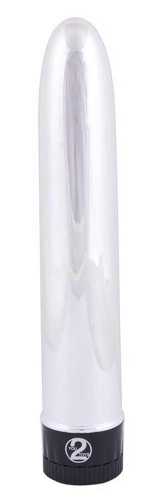 KLACZYCZNY WIBRATOR - SILVER LOVER 19 CM SREBRNY KLACZYCZNY WIBRATOR - SILVER LOVER 19 CM SREBRNY