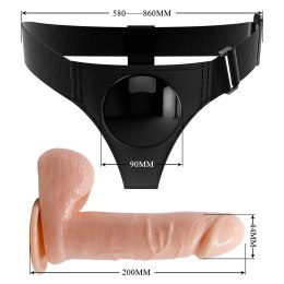 Uprząż Strap On Tom 20cm Pretty Love