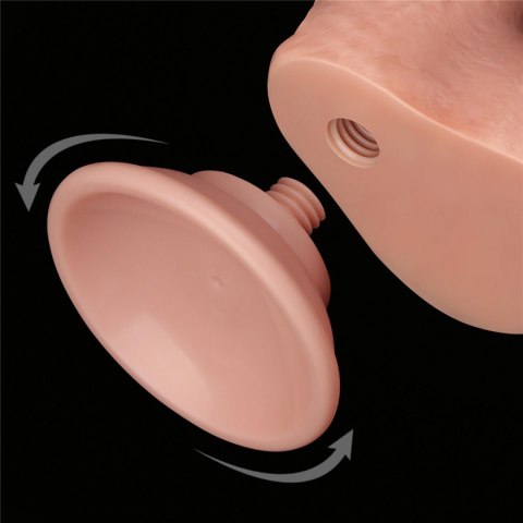 7'' Sliding Skin Dual Layer Dong Flesh 7'' Sliding Skin Dual Layer Dong Flesh