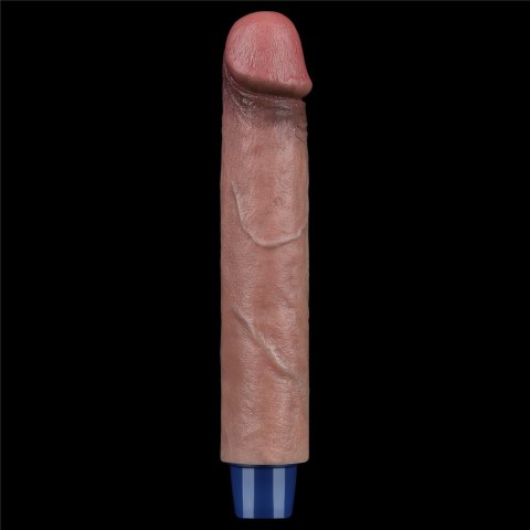 9" REAL SOFTEE Rechargeable Silicone Vibrating Dildo 9" REAL SOFTEE Rechargeable Silicone Vibrating Dildo