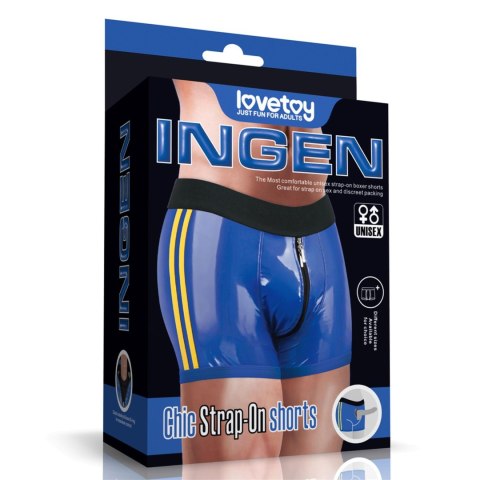 Chic Strap-On shorts (40 - 43 inch waist) Blue Chic Strap-On shorts (40 - 43 inch waist) Blue