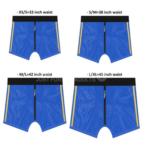 Chic Strap-On shorts (40 - 43 inch waist) Blue Chic Strap-On shorts (40 - 43 inch waist) Blue