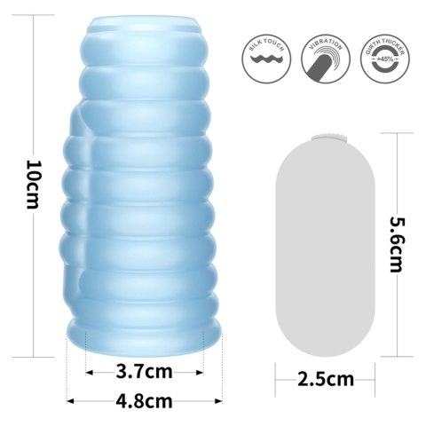Vibrating Wave Knights Ring (Blue) Vibrating Wave Knights Ring (Blue)