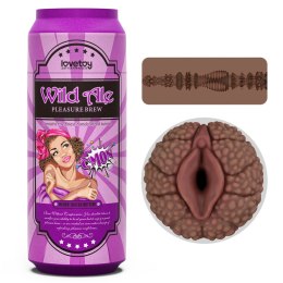MASTURBATOR W OBUDOWIE PUSZKI PIWA, 19,8 CM, TPE, REALISTYCZNY