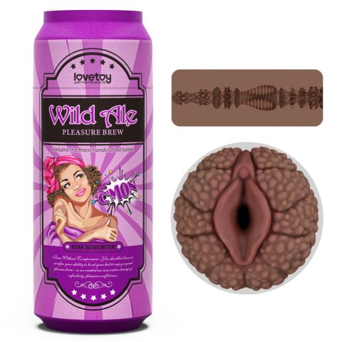 MASTURBATOR W OBUDOWIE PUSZKI PIWA, 19,8 CM, TPE, REALISTYCZNY MASTURBATOR W OBUDOWIE PUSZKI PIWA, 19,8 CM, TPE, REALISTYCZNY