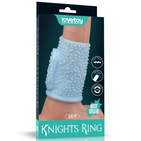 Pierścień na penisa Knights Drip z wibracjami Lovetoy Pierścień na penisa Knights Drip z wibracjami Lovetoy