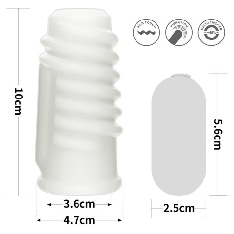 Pierścień na penisa Knights Spiral z wibracjami Lovetoy Pierścień na penisa Knights Spiral z wibracjami Lovetoy