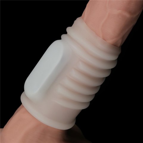 Pierścień na penisa Knights Spiral z wibracjami Lovetoy Pierścień na penisa Knights Spiral z wibracjami Lovetoy