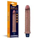 REALISTYCZNY MIĘKKI SILIKONOWY WIBRATOR 24,5CM