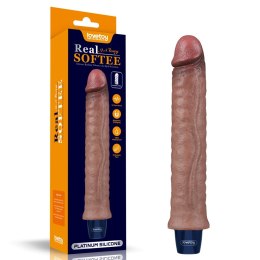 REALISTYCZNY MIĘKKI SILIKONOWY WIBRATOR 24,5CM