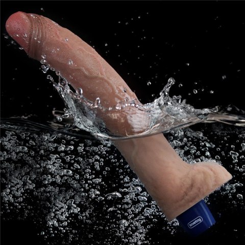 REALISTYCZNY DŁUGI WIBRATOR MIŁY MATERIAŁ 27,5 CM REALISTYCZNY DŁUGI WIBRATOR MIŁY MATERIAŁ 27,5 CM