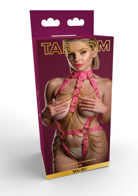Chain Body Harness Pink Chain Body Harness Pink