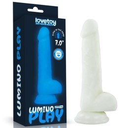 Dildo z przyssawką świecące w ciemności Lumino Play 18cm Lovetoy