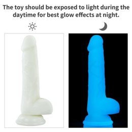 Dildo z przyssawką świecące w ciemności Lumino Play 18cm Lovetoy