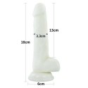 Dildo z przyssawką świecące w ciemności Lumino Play 18cm Lovetoy