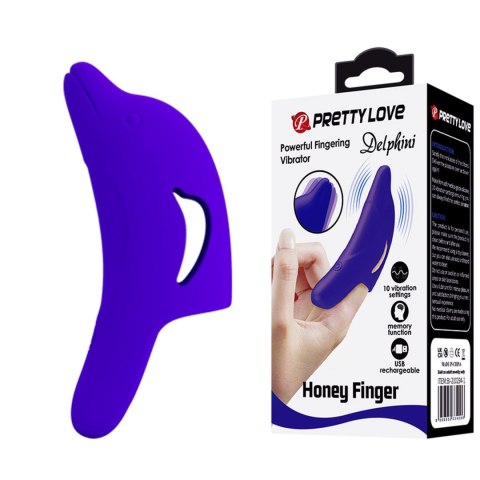 PRETTY LOVE - Delphini, Honey Finger 10 vibration functions PRETTY LOVE - Delphini, Honey Finger 10 vibration functions