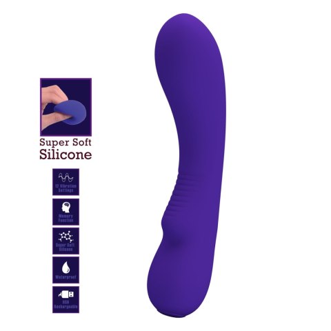 PRETTY LOVE - PRESCOTT Purple 12 vibration functions Memory function PRETTY LOVE - PRESCOTT Purple 12 vibration functions Memory function