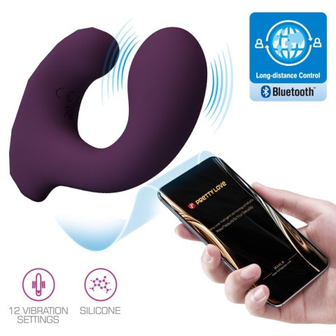 PRETTY LOVE - Billy Purple, 12 vibration functions Mobile APP remote control PRETTY LOVE - Billy Purple, 12 vibration functions Mobile APP remote control