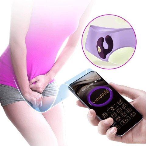 PRETTY LOVE - Billy Purple, 12 vibration functions Mobile APP remote control PRETTY LOVE - Billy Purple, 12 vibration functions Mobile APP remote control