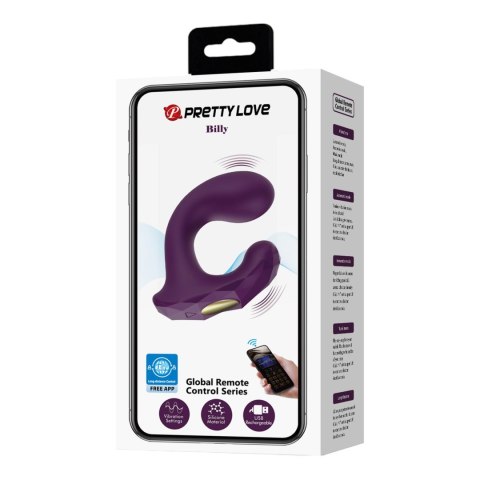 PRETTY LOVE - Billy Purple, 12 vibration functions Mobile APP remote control PRETTY LOVE - Billy Purple, 12 vibration functions Mobile APP remote control