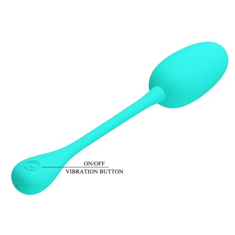 Jajeczko z wibracjami Knucker Green Pretty Love Jajeczko z wibracjami Knucker Green Pretty Love