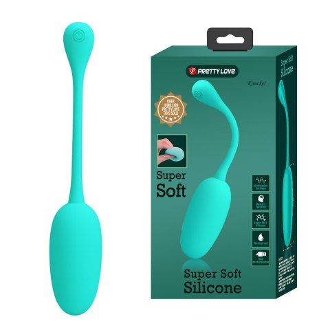 Jajeczko z wibracjami Knucker Green Pretty Love Jajeczko z wibracjami Knucker Green Pretty Love