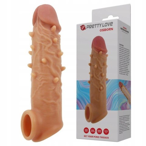 Nakładka na penisa Osborn 16cm Pretty Love Nakładka na penisa Osborn 16cm Pretty Love