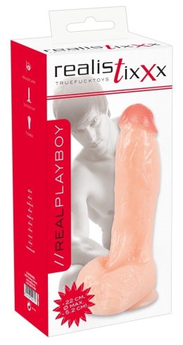 SZTUCZNY PENIS DILDO MĘSKI CZŁONEK Z PRZYSSAWKĄ