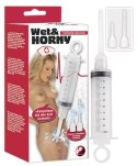 PRYSZNIC ANALNY 2 KOŃCÓWKI SEX ANAL 100 ML 20 CM