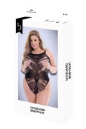 BACI JACQUARD BODYSUIT BLACK, QUEEN