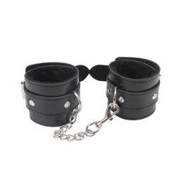 Obey Me Leather Hand Cuffs