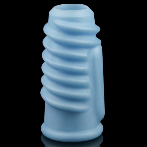 Pierścień na penisa Knights Spiral z wibracjami Lovetoy Pierścień na penisa Knights Spiral z wibracjami Lovetoy