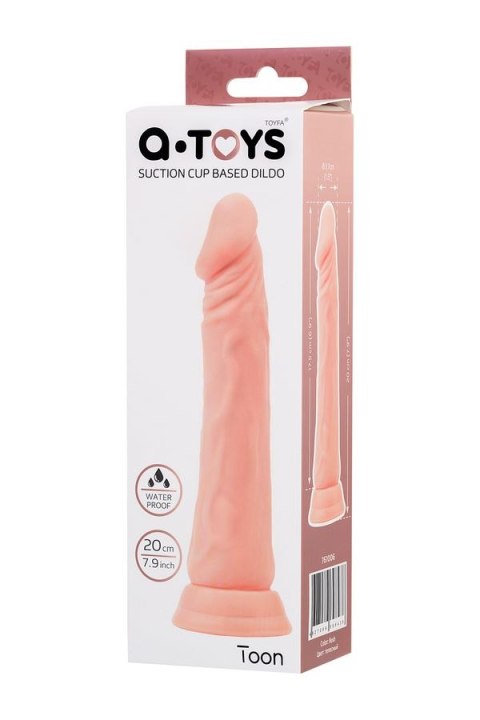 Dildo Toon z przyssawką 20cm A-TOYS Dildo Toon z przyssawką 20cm A-TOYS