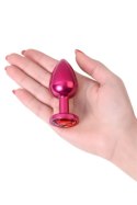 Korek analny z kryształem 8,5cm TOYFA