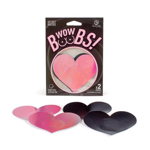 WOW BOOBS! HEART NIPPLE PASTIES WOW BOOBS! HEART NIPPLE PASTIES