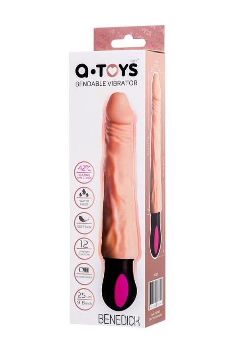 Wibrator Benedick 25cm A-TOYS Wibrator Benedick 25cm A-TOYS