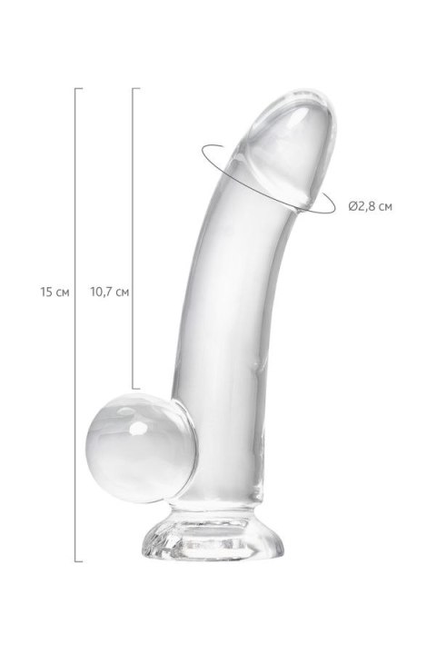 Dildo z przyssawką A-TOYS Cryst 15 cm Toyfa Dildo z przyssawką A-TOYS Cryst 15 cm Toyfa